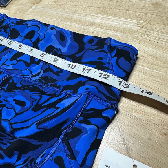 Lululemon Fast Free High-Rise Short 6" 5 Pocket Galactic Cobalt Size 6 NWT - Picture 9 of 11